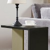 Kings Brand Furniture Hayward Side Table for Couch, Snack and Laptop Modern Accent Table - 3 of 4