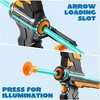 Joyfy Bow and Arrow Set with LED Lights for Kids, Archery Toy Set for Kids Indoor and Outdoor Hunting Play, Gifts for Boys & Girls Ages 3-12 - 4 of 4