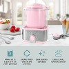 Nostalgia 2 Qt Stainless Steel Ice Cream Maker - 3 of 4