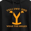 Women's - Yellowstone - Wear The Brand Y Cropped Graphic Hoodie - 2 of 4
