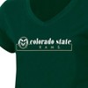 NCAA Colorado State Rams Women's V-Neck T-Shirt - image 3 of 3