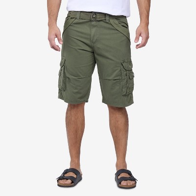 X RAY Men's Classic Fit 12.5" Inseam Knee Length Cargo Shorts (Big & Tall)
