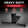 Adjustable Motorcycle Wheel Chock Stand Heavy Duty 1800lb Weight Capacity, Stand Steel Construction Motorcycle Stand Holder for 15"-22" Wheels - 4 of 4