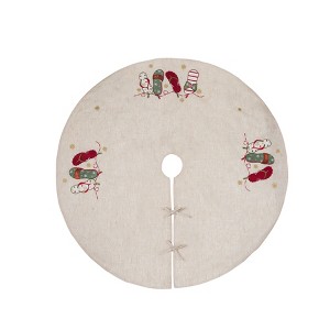 C&F Home Flip Flop Christmas Tree Skirt - 1 of 3