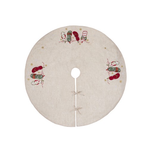 C&F Home Flip Flop Christmas Tree Skirt - image 1 of 3