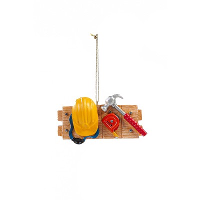 Evergreen Polyresin Tools Ornament