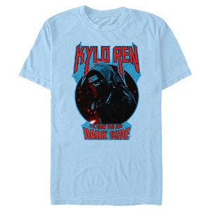 Men's Star Wars The Force Awakens Kylo Ren Show Dark Side T-Shirt - 1 of 4