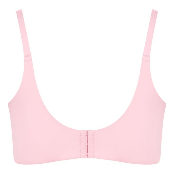 Women's Plus Size Fashion Back Smooth Bra - sweet pink | AVENUE, 5 of 5