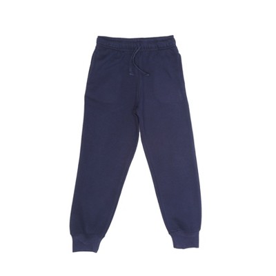 EVERYDAY KIDS Boys Cotton Fleece Sweatpants Joggers with Pockets; Boys Athletic Sweat Pants - Soft and Breathable Cotton Rich