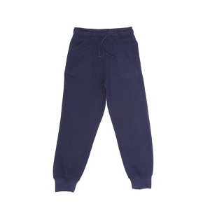 EVERYDAY KIDS Boys Cotton Fleece Sweatpants Joggers with Pockets; Boys Athletic Sweat Pants - Soft and Breathable Cotton Rich - 1 of 4
