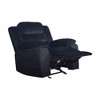 New Classic Furniture,Willow Wood & Fabric Glider Recliner in Black - 3 of 4