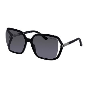 Tom Ford FT 1089 01C Womens Butterfly Sunglasses Black 60mm - 1 of 3