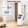 R.W.FLAME Portable Air Conditioners, 8,000 BTU Portable AC Unit with Cool, Fan & Dry Modes/Energy Efficient/24Hrs Timer for Bedroom, White - 4 of 4