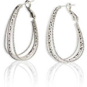 Sonateomber Large Chunky Gold Hoop Earrings for Women | Statement Huggie Jewelry - 1 of 4