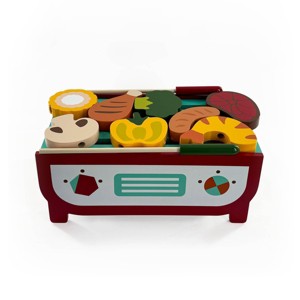 Wood Food Sets Grill Prop Replica Bullseye's Playground™ - 1 of 3