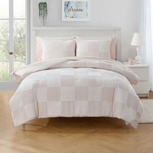 Chenille Checkered Kids Bedding Set Includes Sheet Set by Sweet Home Collection® - 1 of 4