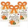 Big Dot Of Happiness Fall Friends Thanksgiving - Treat Box Party Favors -  Friendsgiving Party Goodie Gable Boxes - Set Of 12 : Target