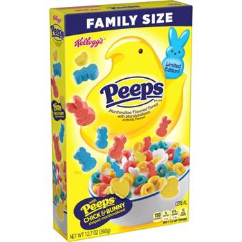 Kellogg's Peeps Family Size Cereal - 12.7oz