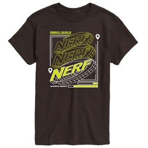 Men's - NERF - Nerf Neon Grid Logo Short Sleeve Graphic T-Shirt - 1 of 3