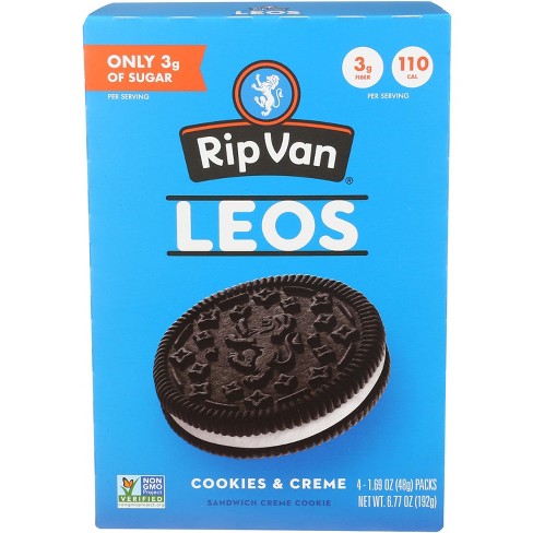 Rip Van Cookie Sandwich Cookies And Cream - Pack Of 6 - 6.77 : Target