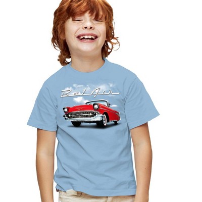 Boys' Short Sleeve Chevrolet Bel Air Clouds T-Shirt