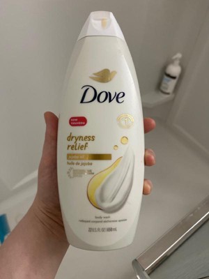 Dove Beauty Dryness Relief With Jojoba Oil Body Wash - 22 Fl Oz : Target