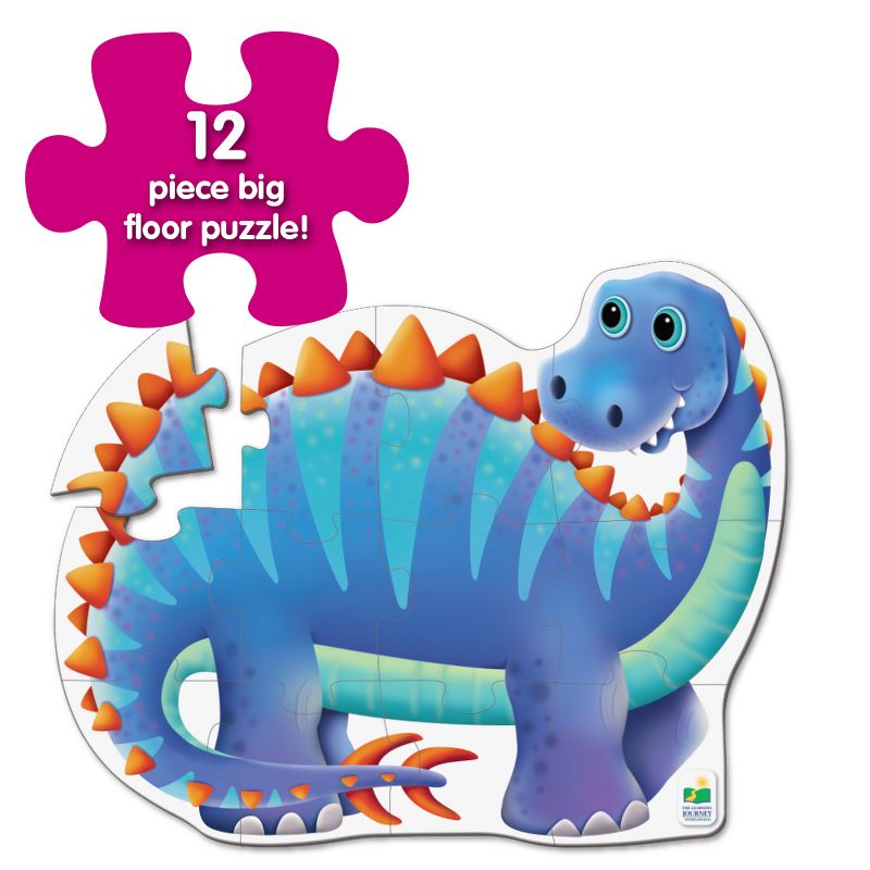 The Learning Journey My First Big Floor Puzzle Dinosaur (12 pieces), 3 of 6