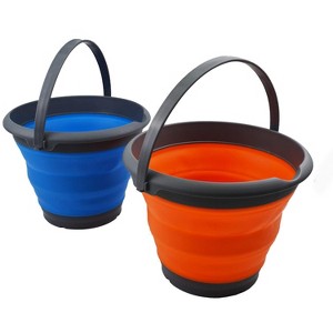 SAMMART 8.5L (2.2 Gallon) Collapsible Plastic Bucket - 1 of 4