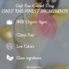 Crafted Cocktails Pina Colada Mix: 6 Pack: 80 Calories Per Serving, Premium Coconut Cream, Pineapple Juice and Organic Agave  8 Cocktails Per Bottle - 2 of 4