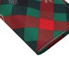 Unique Bargains Christmas Place Mats Linen Red Green White 13" x 17.7" 2 Pcs - 4 of 4