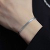 Chery Life Edgy Blade Charm Bracelet, Gothic Industrial-Style Chain Bracelet - 3 of 4