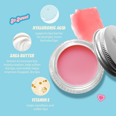 The Creme Shop Overnight Glaze Lip Masque - Berry Sweet - 0.56oz