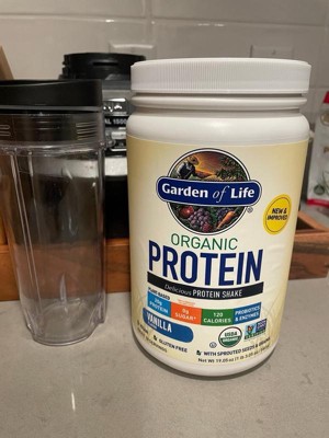 Garden Of Life Organic Vegan Protein Plant Based Powder - Vanilla ...