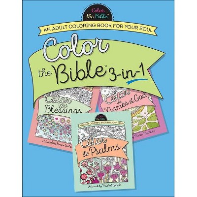 Color the Bible(r) 3-In-1 - (Paperback)