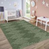 Modern Rug for Living Room Non-Slip Striped Floor Mat - 3 of 4