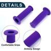 Unique Bargains Bike Handlebar Grips Covers 4.33" Purple 1 Pair - 4 of 4