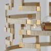 Capital Lighting Hala 4 - Light Pendant in  Bleached Natural Jute/Patinaed Brass - 3 of 4