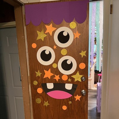 Halloween Classroom Door Decorations {Monsters, Inc.} 
