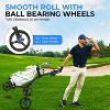 SereneLife 3-Wheel Golf Push Cart - SLG3W.5 - 2 of 4