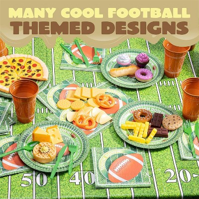 Joyfy 74 Pcs Football Game Day Party Supplies Pack, Football Themed ...
