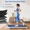 DeerRun 3-in-1 Portable Smart Under Desk Treadmill With LED Display, Installation-Free Treadmill for Home Office, 200 lbs Capacity - 3 of 4