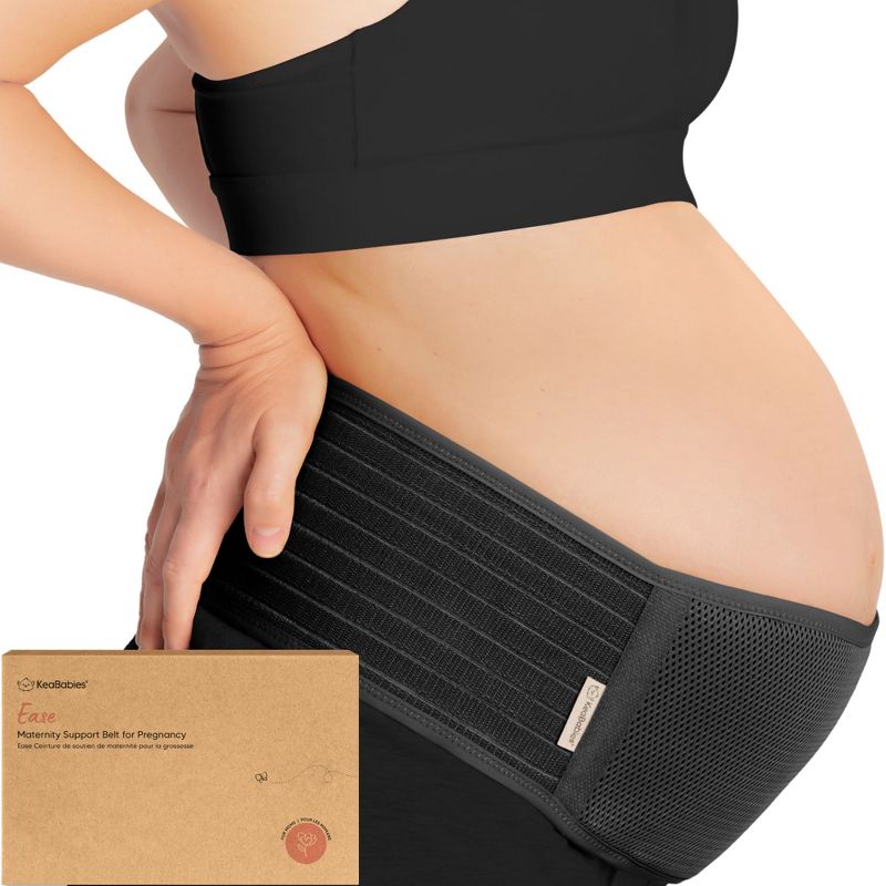 KeaBabies Maternity Belly Band for Pregnancy, Soft & Breathable Pregnancy Belly Support Belt, 1 of 11