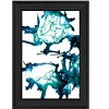 HomeRoots Ocean Living Black Framed Print Wall Art - 4 of 4
