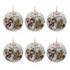 Merry Christmas Woodland Disc Ornament (Set of 6) - 3 of 3
