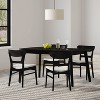 GDFStudio Dimick Mid Century Modern Fabric Upholstered Wood 5 Piece Dining Set - 2 of 4