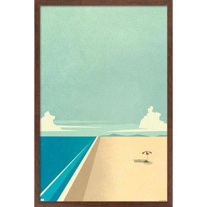 Trends International Art Deco - Beach Framed Wall Poster Prints - 1 of 4