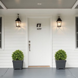 Sapphtopaz Artificial Boxwood Topiary Tree with Wood Trunk, Indoor & Outdoor Artificial Tree Faux Plants, Home Decor for Living Room, Porch, Office - 1 of 4