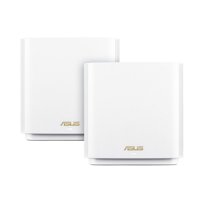 ASUS ZenWiFi Whole-Home Tri-Band Mesh WiFi 6E System (ET8 2PK), Coverage up to 5,500 sq.ft & 6+Rooms, 6600Mbps, New 6GHz Band, AiMesh,Instant Guard, 1 of 5