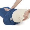 Yoga Bolster Pillow Meditation Pillow w/Washable Cover & Carry Handle - 4 of 4
