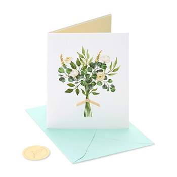 Card Natural Wedding Flowers - PAPYRUS